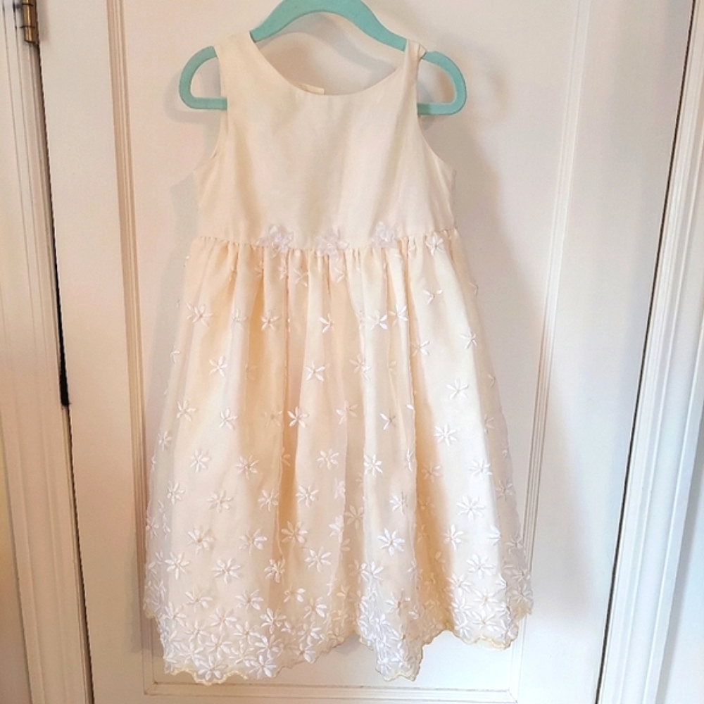 Pale Yellow Easter Dress